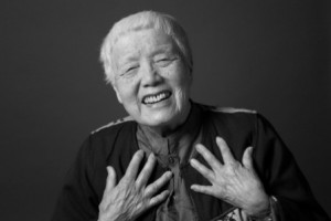 Photo of Grace Lee Boggs by Grace Holland